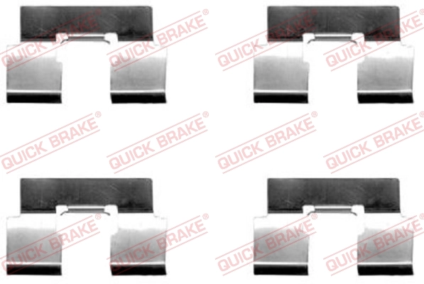 Accessory Kit, disc brake pad